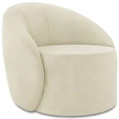 Sofá 2 Lugares 140cm Wendi e Poltrona Steve Suede Bege I01  - Mpozenat