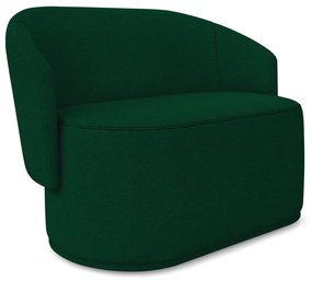 Sofá 2 Lugares Namoradeira Orgânica para Sala Malu Bouclê M11 - D'Rossi - Verde