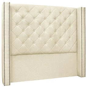 Cabeceira Cama Box King 195 cm Vicenza Linho S04 - D'Rossi - Perola