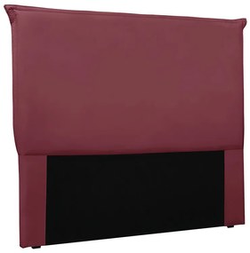 Cabeceira Cama Box Solteiro 90 cm Garden Veludo S04 - D'Rossi - Vinho
