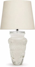 Kit Abajur de Murano Konya + Cúpula - Quartzo Pérola Quartzo Pérola
