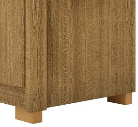 Guarda Roupa Dubai Majestic 6 Portas e 3 Gavetas Nature - Vila Rica Móveis