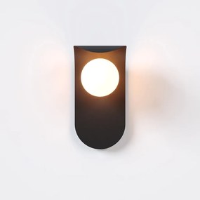 Arandela Wave 14X14X28Cm Aluminio E Globo Ø10Cm Rosca 01Xg9 - Qimporta... (CHAMPANHE)