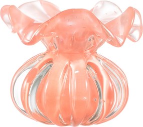 Vaso Murano Trouxinha Leida P - Quartzo Rose  Quartzo Rose