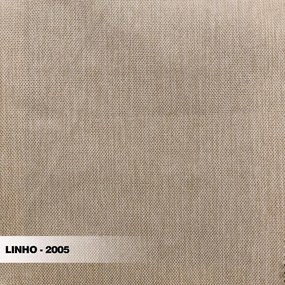 Sofá Decorativo 3 Lugares 200cm Pés em Madeira Buzz Linho Bege G63 - Gran Belo