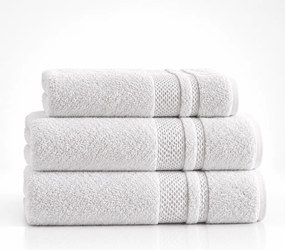 Kit 3 Pçs Toalhas Karsten 100% Algodão Yves - Branco Branco