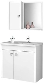 Conjunto Para Banheiro Munique Branco – Bechara Móveis