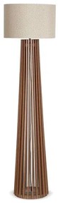 Luminaria de Chao Lazio Cupula Chevron com Base Imbuia 198 cm - 64242 Sun House