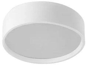 Plafon Sobrepor Aluminio Difusor 45Cm Ravena - BRANCO