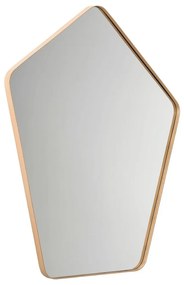 Espelho Miragge Design Orgânico Moldura Aço Carbono Pintura Epóxi