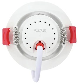 Spot De Embutir Redondo 3W 6500K Led Bivolt Ø7,4X2,5Cm | Opus Eco 3302...