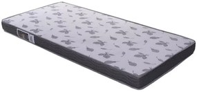 Colch�O Solteiro De Espuma D20 88 X 188 X 12 Orthovida (Cinza)