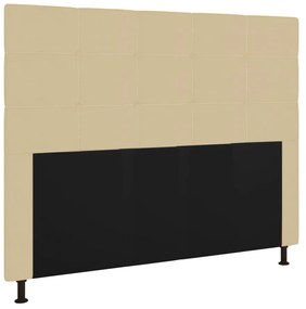 Cabeceira Stambul Para Cama Box Casal 140 cm Corino - D'Rossi - Bege
