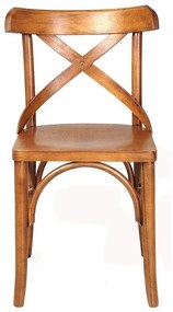 Cadeira Decorativa Crift Carvalho Escovado G54 - Gran Belo