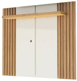 Painel Suspenso Vera Cruz cor Off White com Freijo 1,40 MT (LARG) - 56238 Sun House