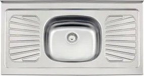 Pia de Apoio Tramontina New Raggi 40 em Aço Inox 105x52 cm