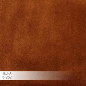 Kit 2 Poltrona Decorativa Sala de Estar Lucca Veludo Telha G15 - Gran Belo