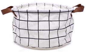 Cesto Decorativo Multiuso Organizador Grid 15x26x26 cm - D'Rossi