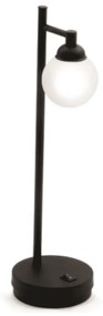 Abajur Globinho Esfera Mini 13X12X44Cm Globo Ø8Cm 1Xg9 - Old Artisan A... (PRETO / ONIX, AMBAR)