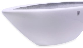 Vaso Decorativo Barca Branco 17x63x17cm - D'Rossi