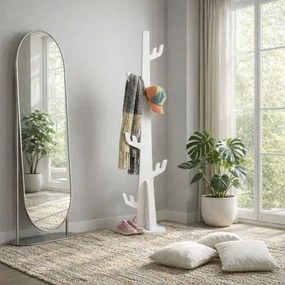 Cabideiro Cactus Branco Woodyou 40x40x180 cm