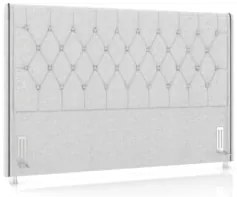 Cabeceira Cama Box Solteirão 96cm Florenza Z37 Linho Cinza Claro - Mpo