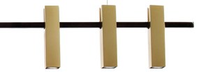 Pendente Square Retangular 120X04X38Cm Tubo Quadrado Fixo Assimetricos... (PRETO)