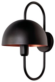 Arandela Iglu 23,5X29,9X43,5Cm 1Xe27 Alumínio - Usina 25040/32 (CB-M - Cobre Metálico, CB-M - Cobre Metálico, BT - Branco Texturizado)
