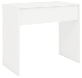 Mesa Escrivaninha Escritório Home Office 1 Gaveta Branco