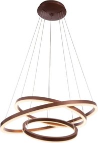 Pendente Led Metal E Aluminio 100W 3000K Danza - CAFE