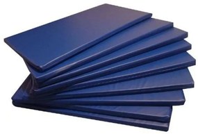 5 Colchonetes Gin�Stica, Academia E Yoga - 90 X 42 X 2 (Azul)
