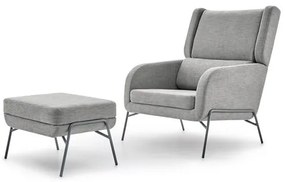 Conjunto Memphis Cinza Base Preto - 61817 Sun House