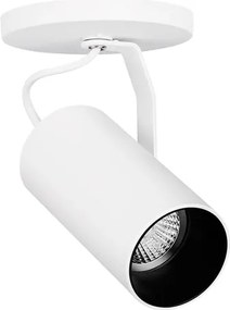 Spot Sobrepor Aluminio Com Canopla Par20 Flow - BRANCO