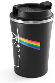Copo Térmica Chá Café e Cerveja 470ml Olho de Sauro Prisma Cores - Preto