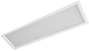Plafon Led Embutir Aluminio Branco 72W 6500K Sevilha