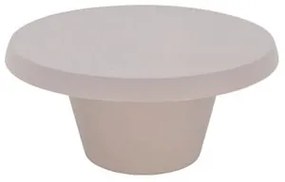 Mesa de Centro Tramontina Cona em Polietileno Camurça 79 x 38 cm