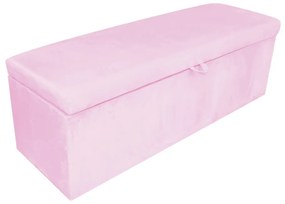 Calçadeira Clean 140 cm Suede D'Rossi - Rosa Bebê