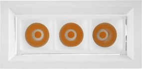 Plafon Led De Embutir 12w 15&amp;amp;#xB0; 3000k New Pixel - BRANCO