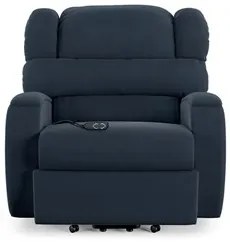 Poltrona do Papai Reclinável Kalie Elevação Lift Elétrico FH9 Veludo A