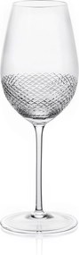 Taça de Cristal Vivaldi P/ Vinho Bordeaux Lapidado 50 - Incolor Incolor