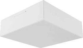 Plafon Led Sobrepor Quadrado 9W Branco Valencia - LED BRANCO FRIO (6500K)