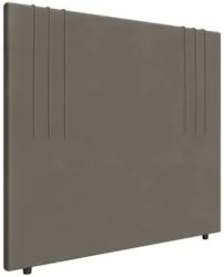 Cabeceira Cama Box Casal 140cm Estofada Rama Linho Mescla Z04 - Mpozen