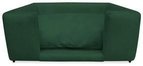 Caminha Cão Cama Pet Lili P/ Cães e Gatos Almofada Lavável Suede Cores - Verde Bandeira