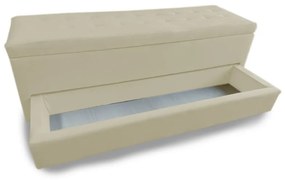 Calçadeira Baú com Sapateira King 193cm Paris Suede Bege - Sheep Estofados - Bege