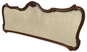 Cabeceira de Cama Provençal Palha Design de Luxo Peça Artesanal