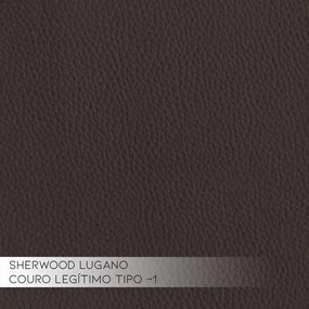 Poltrona do Papai Reclinável Elétrica com Controle Kyoto Lift Couro Tabaco G43 - Gran Belo