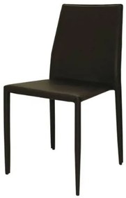 Cadeira Amanda em Metal PVC Marrom - 32868 Sun House