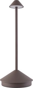 Luminaria De Mesa Led Dimerizavel Aluminio 1W 3000K Mira - MARROM