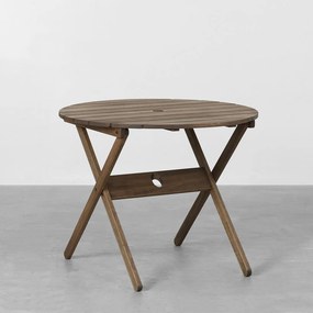 Mesa Redonda Dobrável Arpoador Tamarindo - 90cm