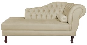 Diva Recamier Diana 160cm Lado Esquerdo Suede - ADJ Decor